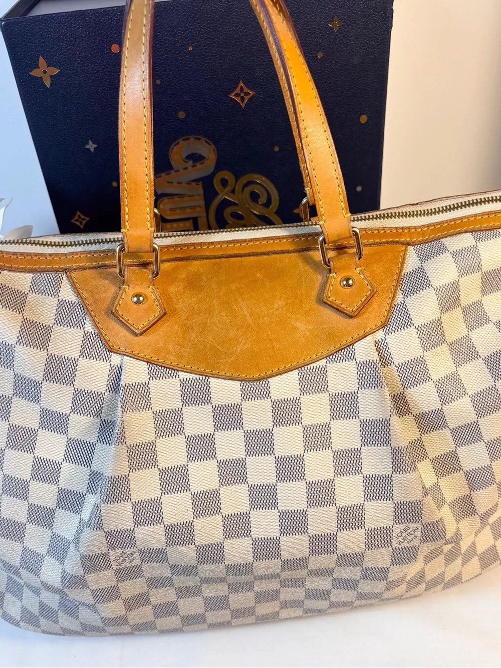 Louis Vuitton Azur Siracusa GM